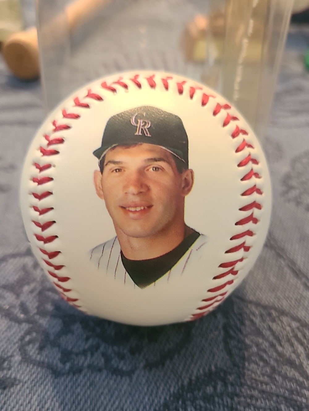 Joe Girardi 1993 Colorado Rockies Fotoball